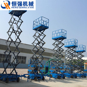 Plataforma Elevadora de Tijera Hidráulica, 10 Metros de Altura, 500 Kg de Capacidad, Plataforma de Trabajo Aérea Móvil para Construcción, Material de Acero - Product Image 5