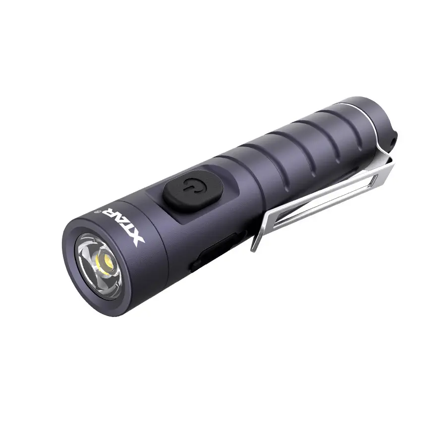 XTAR fabbrica all'ingrosso USB Type-C ricaricabile Mini EDC 650 lumen Led torcia T2 Pocket Led Torch