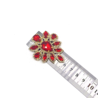 Accessoires pour robe de mariée Crystal AB Rhinestone Patches Coudre sur Carnaval Craft Dress Decoration Glass Applique