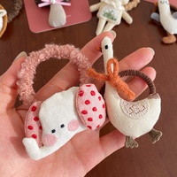 2025 enfants dessin animé Animal cheveux cravates mignon en gros Stock chouchous accessoires pour enfants tenue quotidienne Offre Spéciale mode