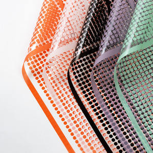 Papel de regalo de flores de celofán disponible en stock directo de fábrica con patrón de puntos para suministros de floristería embalaje de ramo - Product Image 4