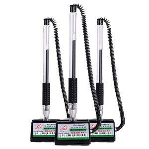 Bolígrafo Antipérdida con Punta de Gel de 0.5mm, Retráctil, con Logotipo Personalizado para Uso en Bancos/Oficinas, Venta al Por Mayor, Muestra Gratis - Product Image 6