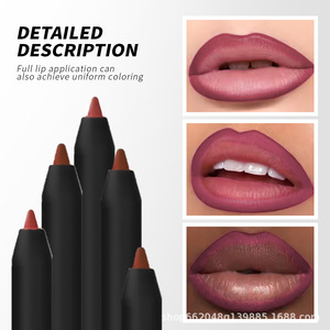 Crayon à lèvres imperméable, mat, longue tenue, haute pigmentation, pour une application complète des lèvres, coloration uniforme - Product Image 1