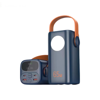 Chargeur portable personnalisable 40000mAh PD22.5W/65W Charge rapide Banque d'alimentation pour ordinateur portable avec lumières LED pour le camping en plein air