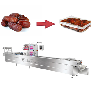 Dòng chảy gói hoàn toàn tự động đóng bao gói Gói máy đóng gói thực phẩm khô ngày Palm ngày duy nhất máy đóng gói - Product Image 1