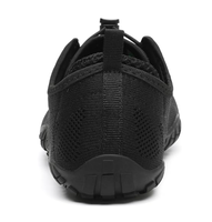 Chaussures décontractées pour hommes entièrement noires, chaussures de plage, chaussures de marche en plein air, chaussures aquatiques
