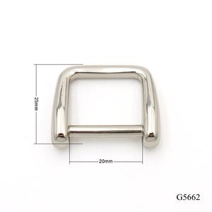 Matériel de sac en or mat haut de gamme anneau en D fort en alliage de zinc 38mm <span class=keywords><strong>boucle</strong></span> en D en métal pour sangle de cerclage - Product Image 5