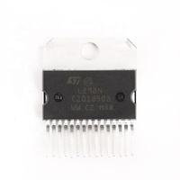 Circuit intégré de commande de moteur à double pont H L298N, contrôleur de moteur pas à pas CC 46V 4A, pilote de puissance Multiwatt15