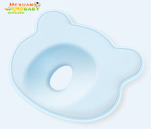 สีฟ้าทารกแรกเกิดนอน0-12เดือนป้องกันหัว3D ทารกหมอนโฟมหน่วยความจำ - Product Image 3