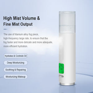 Neuester Nano-Nebel-Sprüher für Hautfeuchtigkeit mit Wasser- und Öl-Gehalt-Test, Ionischer Gesichtsdampfer, Gesichts-Nano-Feuchtigkeitsspray - Product Image 3