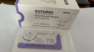 Suturas Personalizables de Monofilamento PGCL, Sintéticas, Mo, PGA, Catgut, <span class=keywords><strong>PDS</strong></span>, Poliglecaprona <span class=keywords><strong>25</strong></span> Absorbible para Veterinaria - Product Image 6