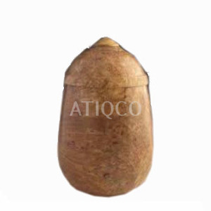 Best Selling Adult American Style Brass Inlay Cremation Urn Black Painted Wooden <b>Jar</b> with Unique Inlay for Funerals - Product Image 3