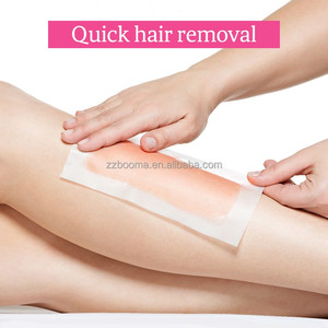 Petit MOQ, marque personnalisée, épilation corporelle, saveur de fruits, bikini, bras, jambes, papier à épiler, utilisation à domicile, bandes de <span class=keywords><strong>cire</strong></span> pour l'épilation indolore - Product Image 3