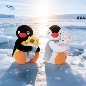 Vente en gros – Poupée en peluche 100 % officielle de la série « Flower Time » de <span class=keywords><strong>Pinga</strong></span>, 30 cm, en coton PP, avec emballage cadeau couleur anniversaire - Product Image 1