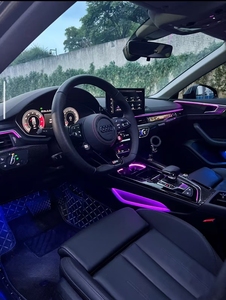 Éclairage d'ambiance intérieur de haute qualité pour <span class=keywords><strong>Audi</strong></span> <span class=keywords><strong>A4</strong></span> B8 B9 modèles 09-25 - Plug-and-Play, longue durée, améliore le confort de conduite - Product Image 3