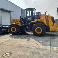 Chargeur frontal sur roues LIUGONG 856H 5,5 tonnes, moteur Cummins Euro V 168 kW/225 CV, godet de 3,0 m³, mini-chargeur CLG856, neuf d'origine Chine