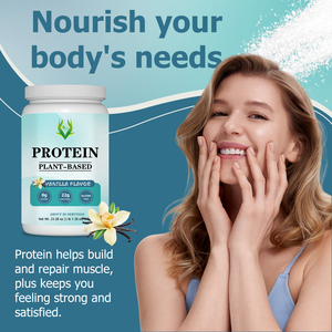 Poudre Protéinée Végétale Saveur Vanille en Gros Marque Blanche OEM – Complément Alimentaire avec Vitamine D pour le Développement Musculaire - Product Image 5