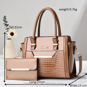 Yeni toptan lüks Pu deri moda kapitone deri omuz çantaları kadınlar için büyük kapasiteli cüzdan çanta - Product Image 3