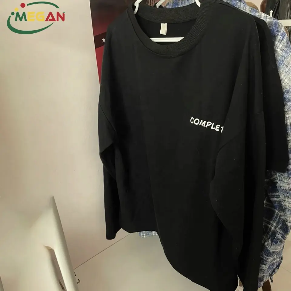 Megan Mixed Brand Black Second Hand Sweatshirts Kaufen Sie gebrauchte Herren bekleidung in großen Mengen