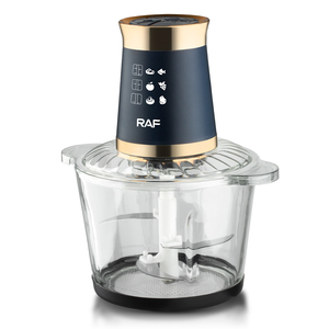 <span class=keywords><strong>En</strong></span> vente Cuisine 4 lames à deux niveaux 3L Bol <span class=keywords><strong>en</strong></span> verre Hachoir électrique Mini hachoir à viande Fufu Machine <span class=keywords><strong>Robot</strong></span> <span class=keywords><strong>culinaire</strong></span> - Product Image 2