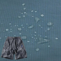 Tissu en nylon taffetas 100% respirant et imperméable Ripstop avec protection UV 40+ Vêtements de sport Veste Shorts Garçons