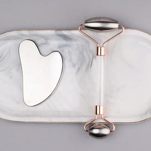 Guasha in acciaio inossidabile Guasha medico in acciaio inossidabile 304 Guasha e rullo frontale corpo in acciaio inossidabile Guasha - Product Image 2