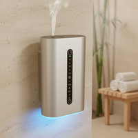 Diffuseur d'arômes intelligent Tuya WiFi ultra-silencieux, design à brancher sur prise murale, capacité de 20 ml d'huile essentielle avec mode capteur de lumière