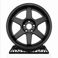 Nouvelles jantes en alliage d'aluminium forgé 17-19 pouces 20mm/25mm design concave pour Audi pour Chevrolet