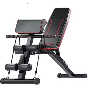 Pliable Musculation Fitness Équipement Banc Presse Barbell <span class=keywords><strong>Lit</strong></span> Squat Rack Gym Haltérophilie Banc - Product Image 1