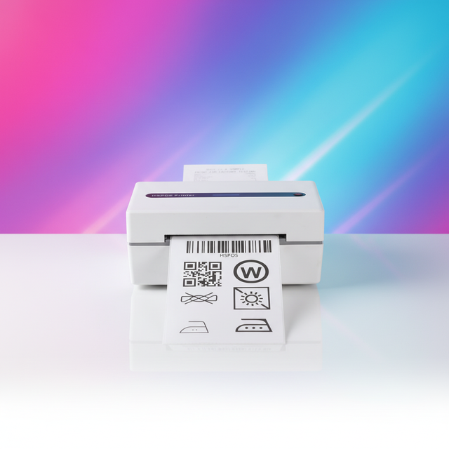 4 Inch No Paper Warehouse Thermal Label Printer 110mm Width 150mm Length for Shipping Express Logistics