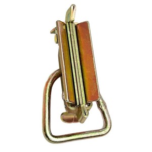Iron Plated Duckbill Buckle 2500kg Heavy Duty Ring Head Carbon Steel Industrial Toolbox Lock Fastener - Product Image 5
