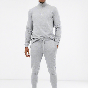 Unisex Sporty Tracksuit Set Color Blocking Full Length Zipper Fly Breathable Polyester Cotton Winter Windproof Eco-Friendly 2 1 - Product Image 3