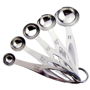 High Quality 8-Piece Eco-Friendly Stainless Steel Kitchen Measuring Spoons Combo Set with 15ml Capacity for Baking Tea & <b>Coffee</b> - Product Image 1