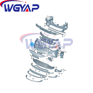 WGYAP OEM <span class=keywords><strong>L</strong></span> 11G 807 217 GRU Nuovo Accessorio Paraurti Anteriore in ABS per Auto, Ricambio Progettato per la Serie Volkswagen ID.4 - Product Image 6