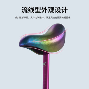 Sillín de Bicicleta Xpush de 22.2mm, Diseño Ergonómico y Cómodo para Niños - Product Image 2