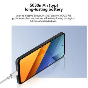 M6 poco สมาร์ทโฟน NFC Helio เวอร์ชั่นสากล G91กล้องหลักระดับมืออาชีพที่108MP เป็นพิเศษชาร์จ<span class=keywords><strong>เร็ว</strong></span><span class=keywords><strong>แบ</strong></span><span class=keywords><strong>ต</strong></span>เตอรี่5030mAh - Product Image 6