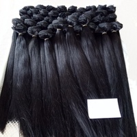 Extensions de cheveux Remy à clips, prix d'usine en gros, 100% cheveux humains