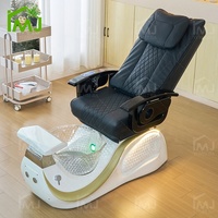 Fauteuil de pédicure électrique personnalisé pour salon de beauté avec bassin de massage pour les pieds