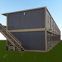 Immeuble d'habitation en conteneur pour la vie en dortoir