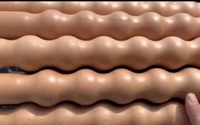 Sleek Physio Roller avec Dynamic Wave Components Machine à rouleaux de massage anti-fatigue et relaxation
