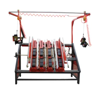 Precio de la máquina de fabricación de palés/Precio bajo y máquina de clavado de palés europeos de alta calidad
