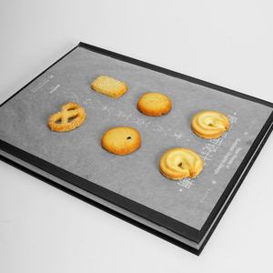 Custom Pattern Double Side Biodegradable Silicone Coated Greaseproof Paper Thin Food Wrap Cookie Milk Sandwich Jelly Lollipop - Product Image 3