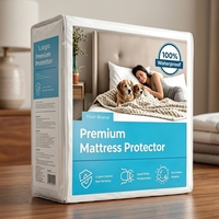 Matelas en latex anti-punaises de lit, drap housse en nylon PE, housse de matelas imperméable et rafraîchissante