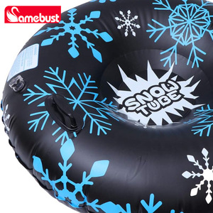Samebust <b>Snow</b> Tube Black Blue Inflatable Adult Winter <b>Sled</b> <b>Snow</b> Tubing - Product Image 1