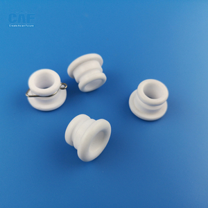 <strong>Custom</strong> Processing High Quality Industrial Al2o3 Ceramic Textile <strong>Thread</strong> Guide Eyelet Roller Alumina Ceramic Textile <strong>Parts</strong> for - Product Image 2