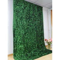 Nouvelle Arrivée Rideau de fond en feuilles vertes, Mur végétal artificiel pour Mariage, Fête, Cabine Photo, Scène, Décoration d'événements