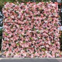 Roses artificielles Oncidium 3D pour toile de fond de mariage, mur de fleurs pour le Nouvel An, la Saint-Valentin, les fêtes de remise des diplômes, décoration photo