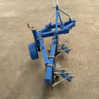 Charrue à deux socs pour petit tracteur, charrue à socs moyens et à socs à pointe, charrue à socs oscillants