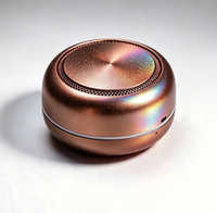 Casque Bluetooth GUANZUN en revêtement poudré, couleur café, effet laser irisé, résistant aux intempéries
