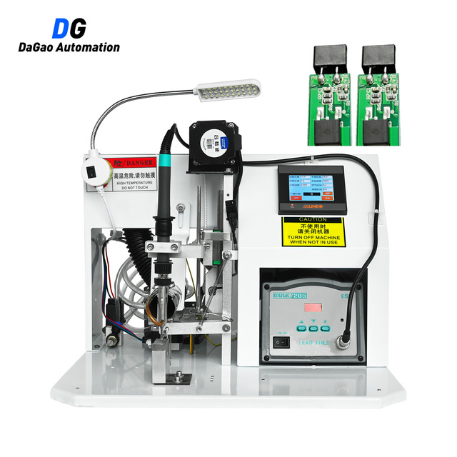 Semi-automatic Soldering Machine LED Light Soldering Machine SMT PCB Assembly USB Connecting Machine Data Cable Making Machine